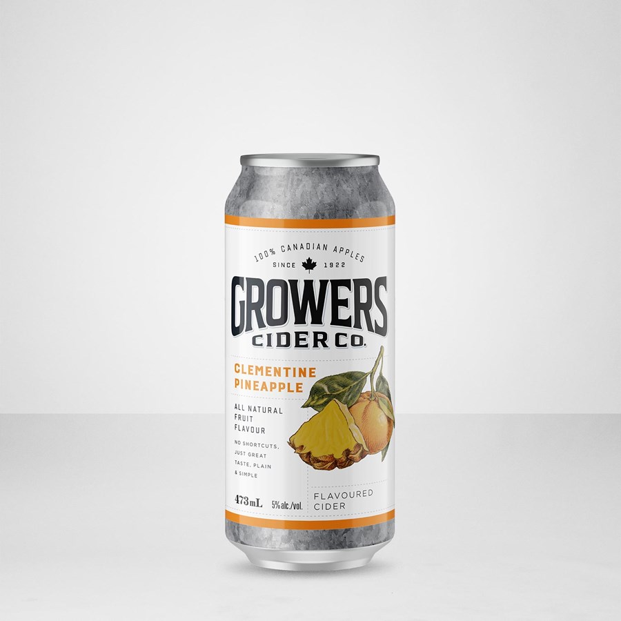 Growers Clementine Pineapple 473 millilitre can