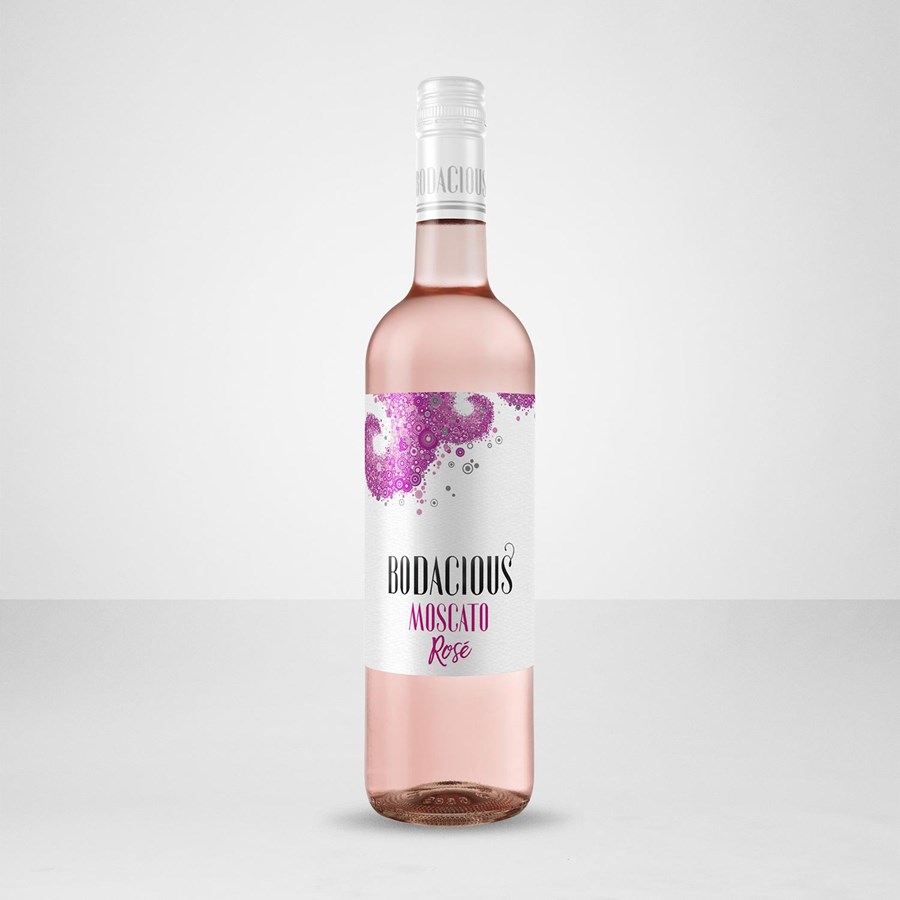 Bodacious Moscato Rose 750 millilitre bottle