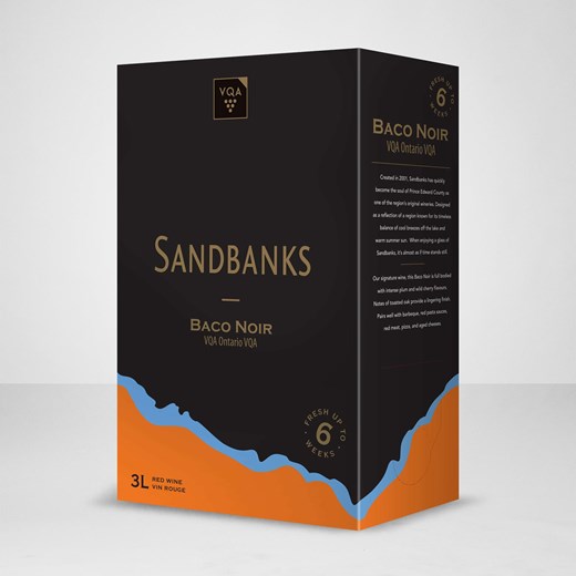 an image of Sandbanks Baco Noir VQA