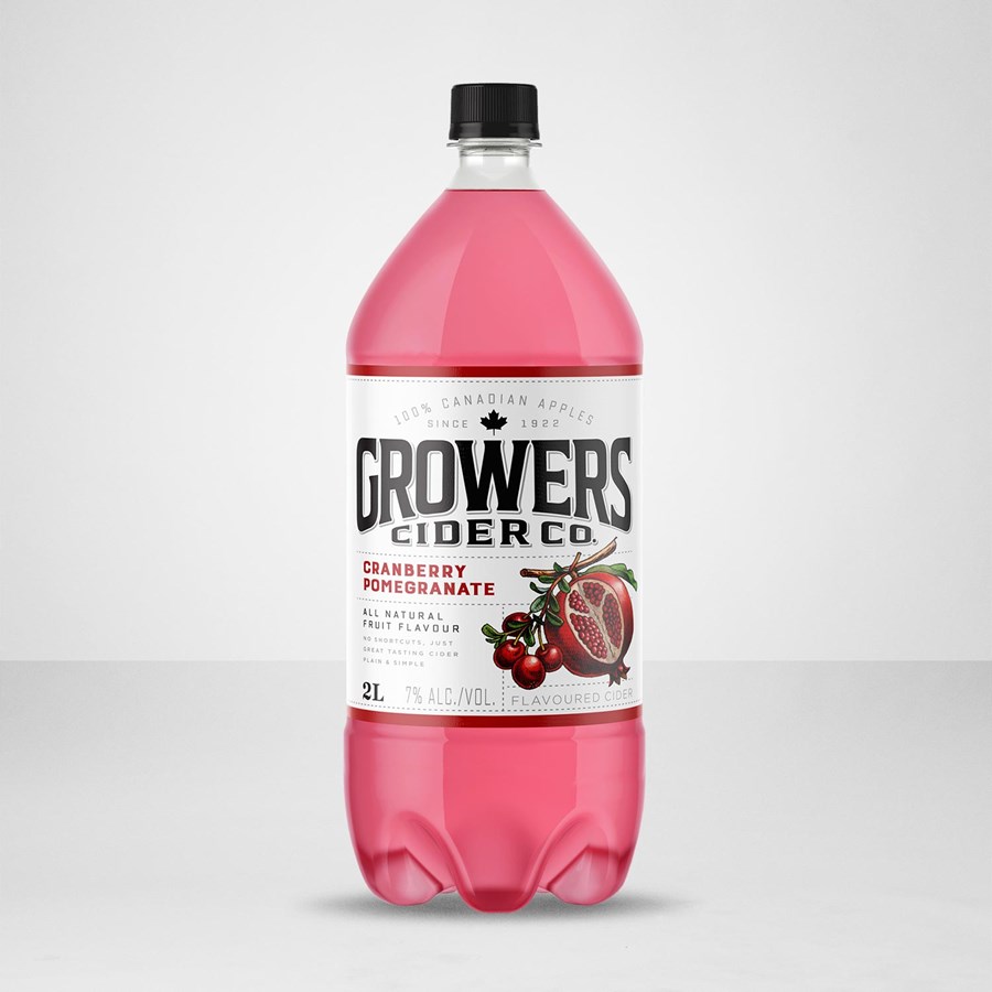 Growers Cranberry Pomegranate 2 litre botlle